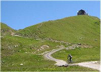 Hütte in Sicht