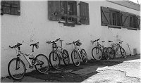 Bikes an der Wiesbadener Hütte