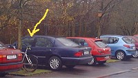 Notorischer Falschparker!